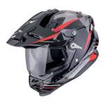 Scorpion Exo-ADF-9000 Air Black/Silver/Red Каска