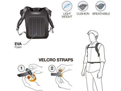 Водоустойчива чанта Waterproof Small Bag – SW05 -Shad - Image 5