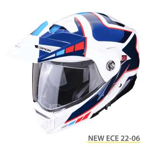 SCORPION ADX-2 CAMINO Pearl white-Blue-Red