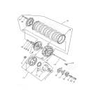 Диск за съединител, Clutch plate за АТВ JS-400, Jianshe