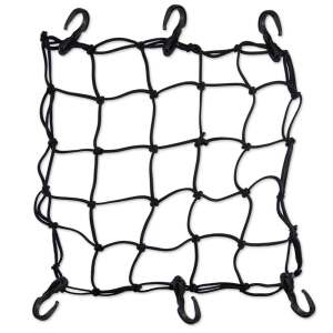 Мрежа за укрепване на багаж BUNGEE NET Plastic Hooks
