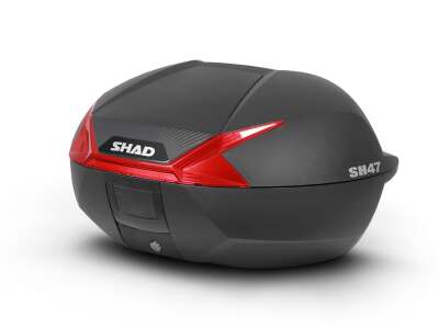 Централен куфар top case SH47 – Red Reflector – SHAD