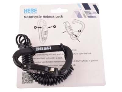 HEBE Motorbike Заключваща система за каска, motorcycle helmet lock - Image 2