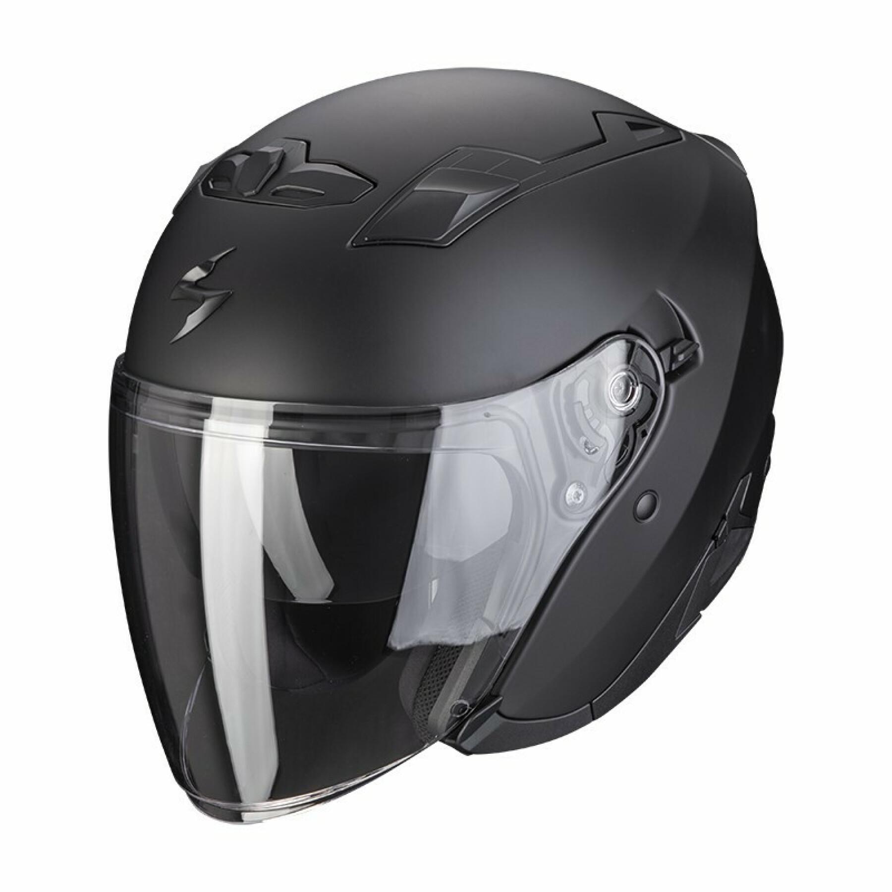 23-100-10 Scorpion Exo-230 Matt Black Каска - Image 1