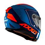 Каска AXXIS FF122SV HAWK SV SPEAR C5 ROJO FLUOR MATE L - Image 2