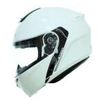 Каска AXXIS FU406SV STORM SV SOLID A0 BLANCO PERLA BRILLO L - Image 2