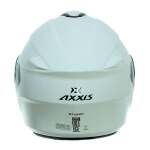 Каска AXXIS FU406SV STORM SV SOLID A0 BLANCO PERLA BRILLO L - Image 3
