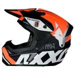 Каска AXXIS MX803 WOLF JACKAL B14 NARANJA FLUOR MATE