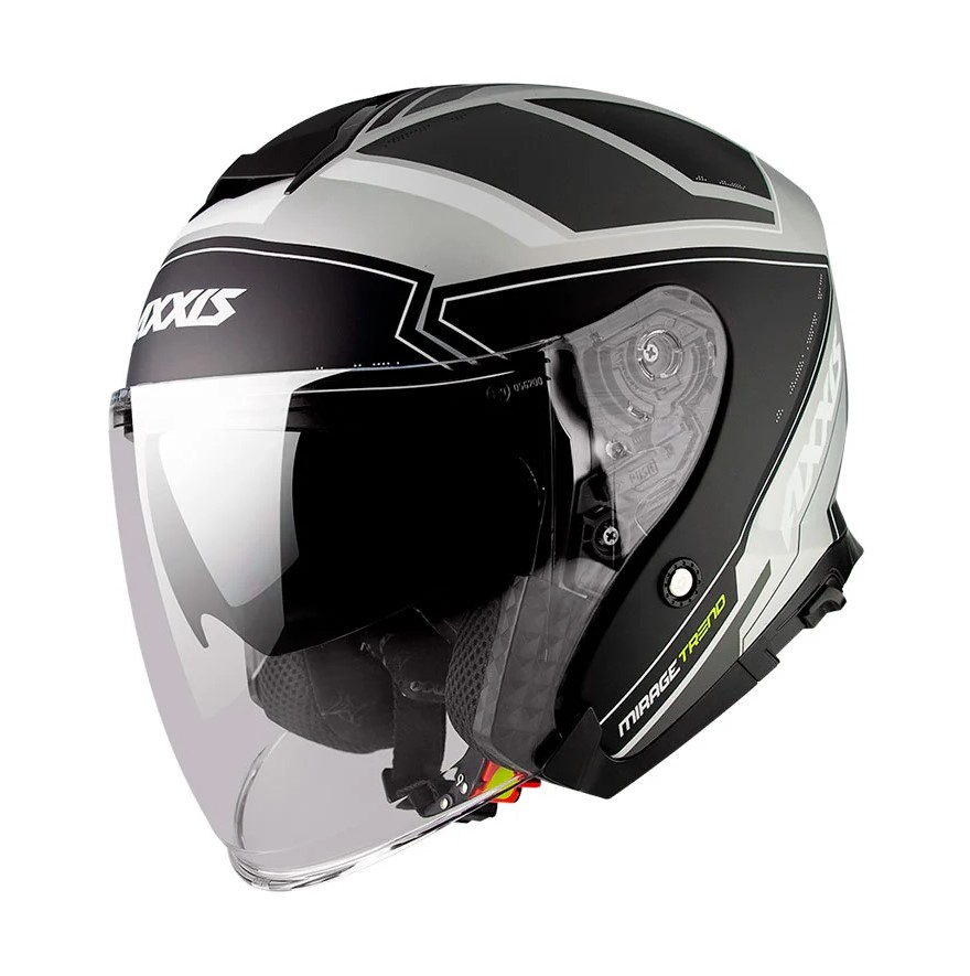 AXXIS OF504SV MIRAGE SV TREND C2 GRIS MATE M Каска AXXIS OF504SV MIRAGE SV TREND C2 GRIS MATE M - Image 1