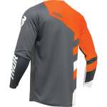 Блуза Thor Sector S24 Checker Charcoal / Orange - Image 2
