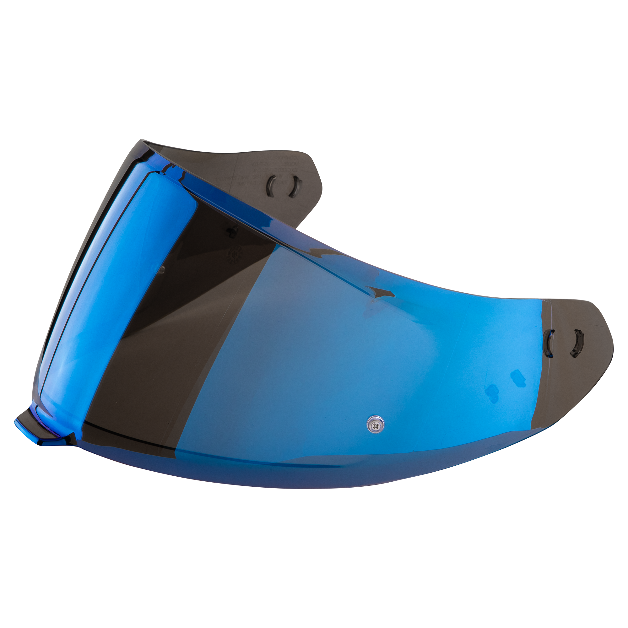 FACESHIELD_EXOGTSPA_Mirror_BLUE Визьор KDS-F-03 - Blue за каска EXO-GT SP /1500 / 530 - Image 1