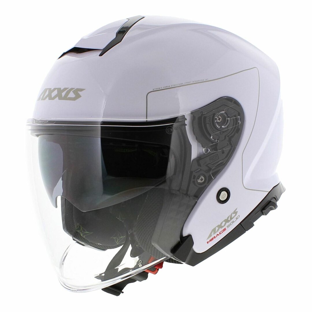 2026831332_Axxis_Mirage_SV_open_face_helmet_Solid_A0_-_Gloss_Pearl_White_-_Size_XS Каска AXXIS OF504SV MIRAGE SV TREND A4 NARANJA FLUOR PEARL GLOSS - Image 1