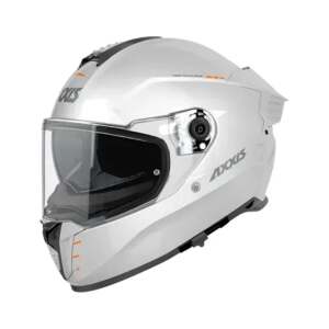 Каска AXXIS FF122SV HAWK SV SOLID A0 GLOSS PEARL WHITE