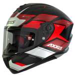Каска AXXIS FF112D DRAKEN S SUNRAY B5 GLOSS FLUOR RED
