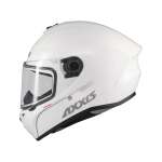 Каска AXXIS FF112C DRAKEN S SOLID V.2 GLOSS PEARL WHITE