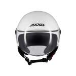 Каска AXXIS SQUARE S SOLID A0 GLOSS PEARL WHITE - Image 2