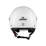 Каска AXXIS SQUARE S SOLID A0 GLOSS PEARL WHITE - Image 3