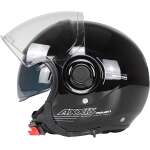 Каска AXXIS OF509 SV RAVEN SV SOLID A1 BLACK GLOSS - Image 2
