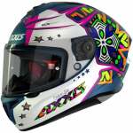 Каска AXXIS FF112D DRAKEN S STAR C7 MATT BLUE