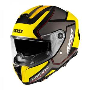 Каска AXXIS FF122SV HAWK JUDGE B13 MATT YELLOW