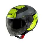 Каска AXXIS OF509 SV RAVEN SV MILANO B3 YELLOW FLUOR MATT
