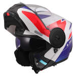 LS2 Каска FF902 SCOPE II DURIA WHITE BLUE RED-06 - Image 3