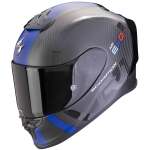 SCORPION EXO-R1 Evo Carbon Air MG Matt Black-Blue