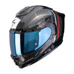 Scorpion EXO-1500 CARBON AIR ZITY Black-Red-Blue Каска