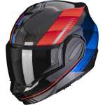 Scorpion Exo-Tech Evo Carbon Genus Matt Black/Red Каска