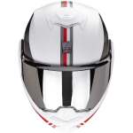 Scorpion Exo-Tech Evo Genre White/Silver/Red Каска - Image 2