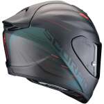 SCORPION EXO-1400 Evo II Air Luma Matt Black-Green - Image 3