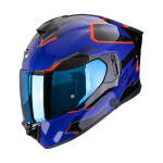 Scorpion Exo-530 AIR CLIP Blue-Black-Red Каска