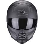 SCORPION EXO-Combat II Miles Matt Black-Silver - Image 2
