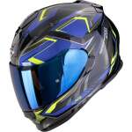 SCORPION EXO-491 ZUMO Black-Blue-Neon-Yellow Каска